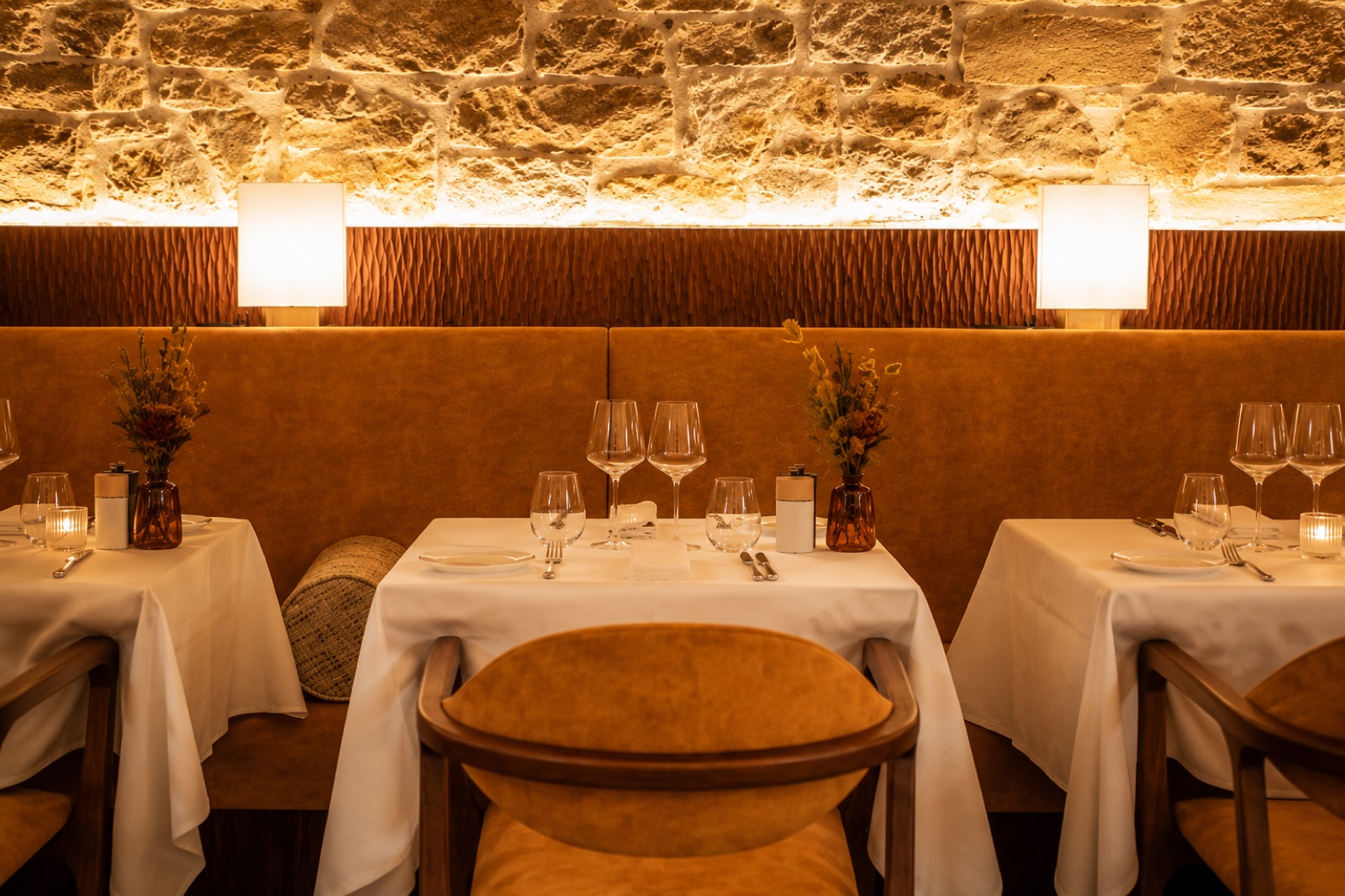 Elegant fine dining restaurant