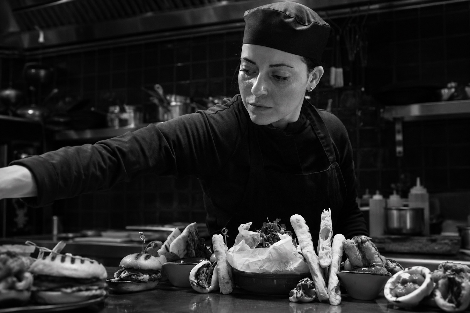 Chef at work in the kitchen